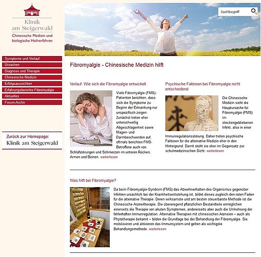 Neue Fibromyalgie Website